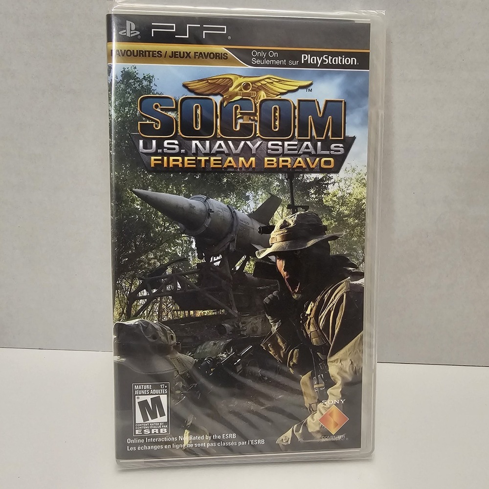 Socom US Navy Seals Fireteam‎ Bravo (Sony PSP, 2005) - Picture 2 of 4